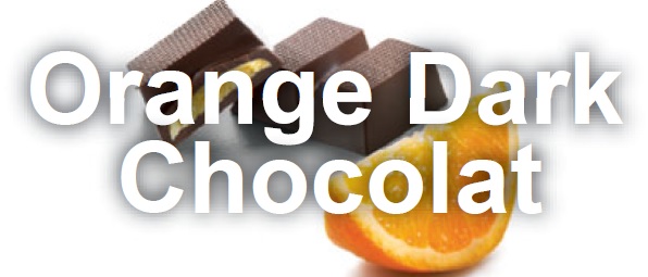 Orange dark chocolate